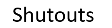 #Shutouts October 21 - Coach4aday